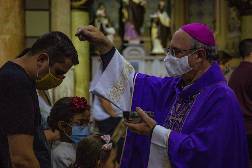 Dom Pedro celebra Missa de Cinzas e abertura da Campanha da Fraternidade