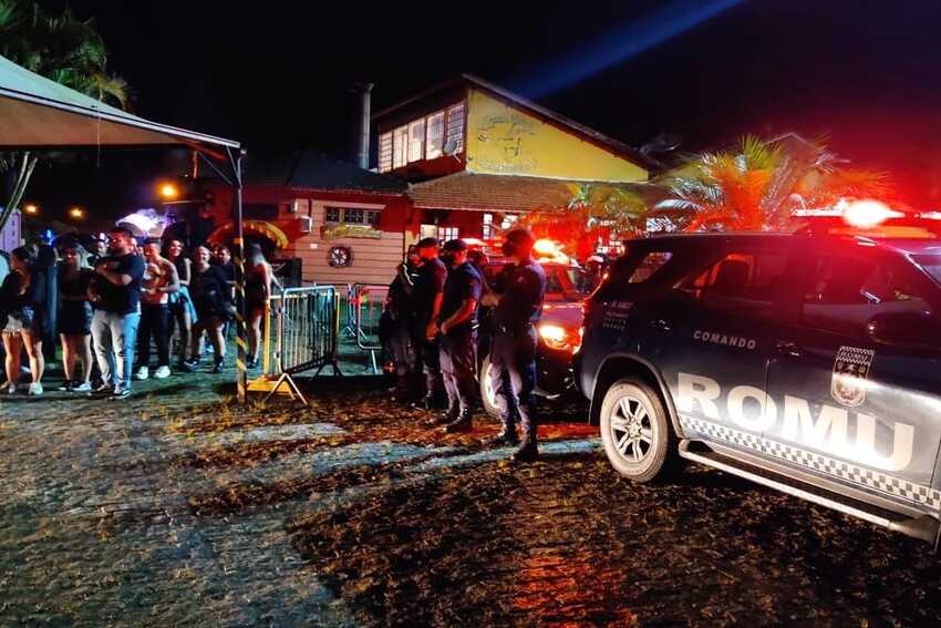 GCM acaba com festa clandestina com 500 pessoas em Ribeirão Pires