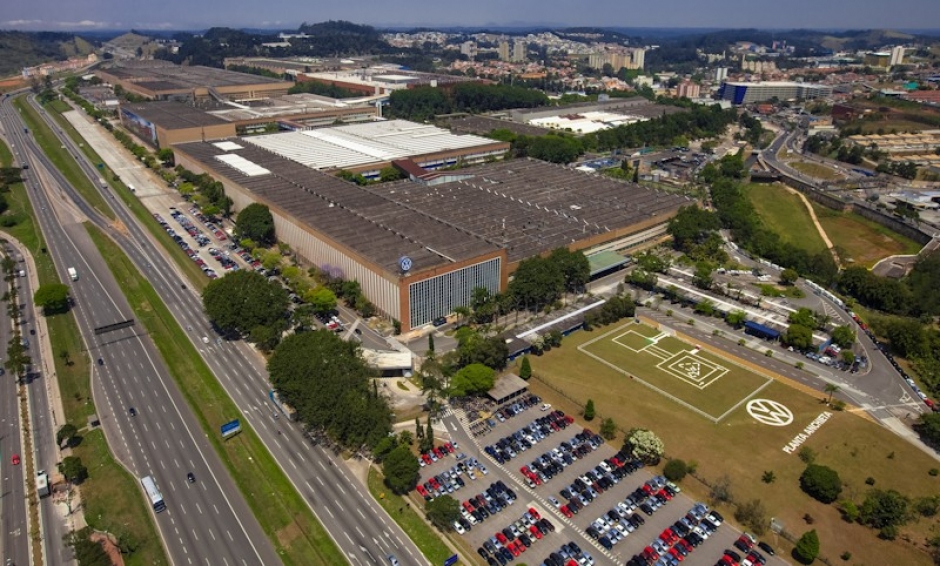 fábrica da Volkswagen em São Bernardo