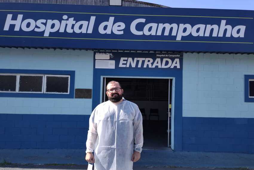 Após saída de Malek, Antonio Carlos assume hospital de campanha de Ribeirão Pires