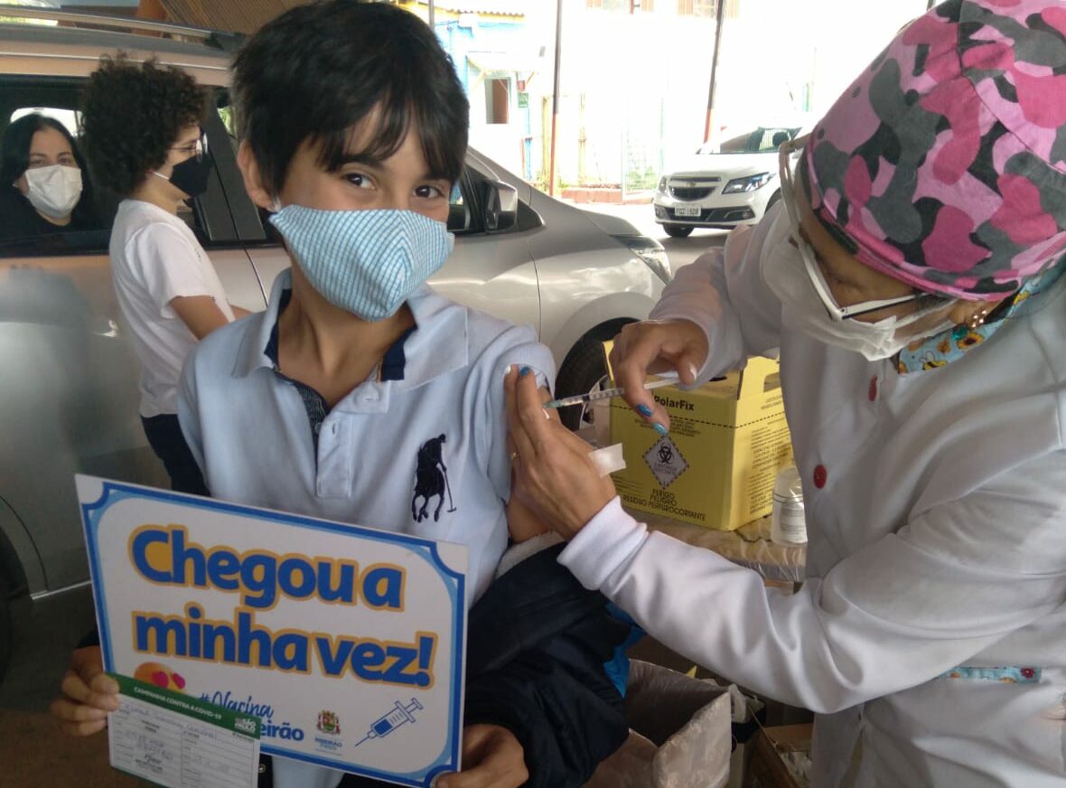 Ribeirão Pires finaliza vacinação contra a Covid e imuniza 1.606 adolescentes