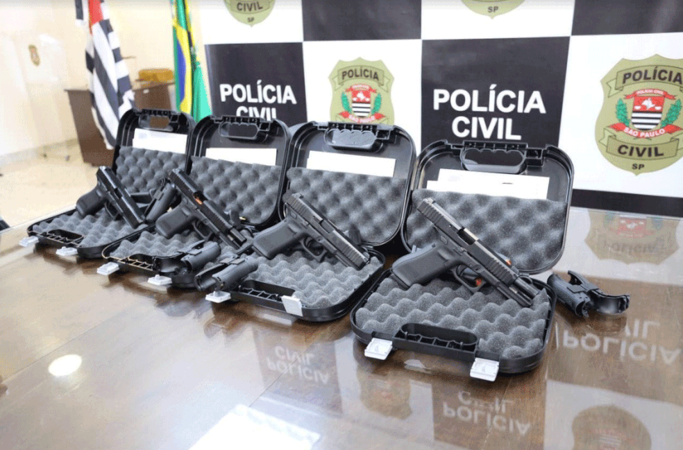 Polícia Civil compra 10 mil novas pistolas 9mm e 200 carabinas