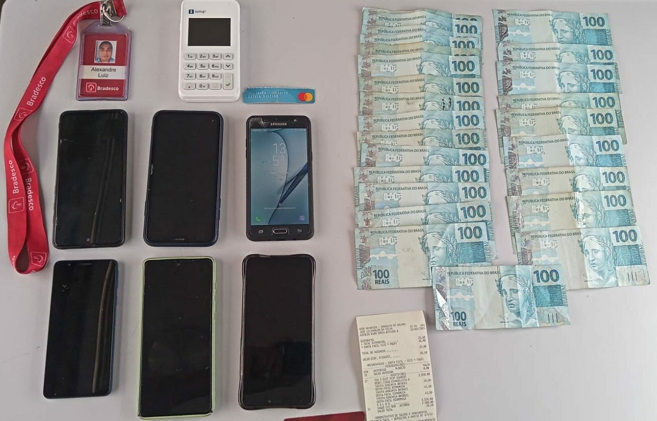 Trio é preso após furto de cliente em agência bancária em Santo André