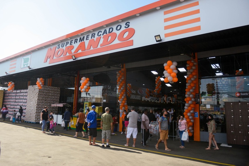 Supermercado Morando inaugura loja no bairro dos Casa e gera 280 empregos
