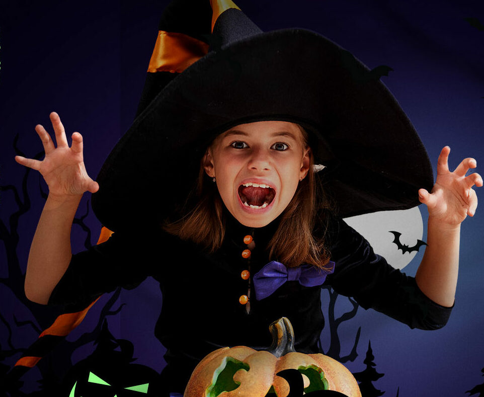 dia das bruxas tem diversão para crianças