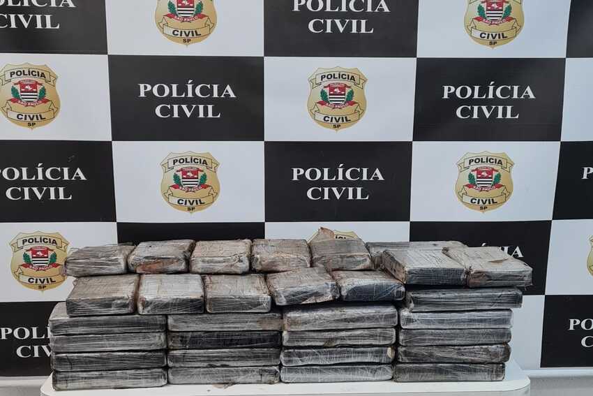 Deic de São Bernardo apreende mais de 80 tijolos de cocaína