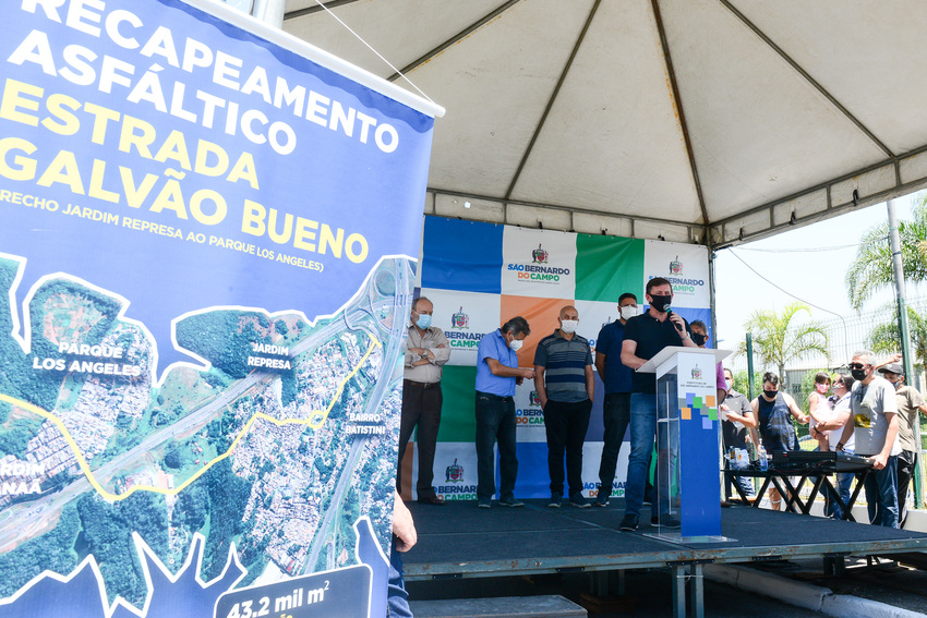 Orlando Morando anuncia revitalização asfáltica da Estrada Galvão Bueno