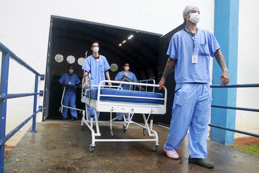 Hospital de Campanha Pedro Dell’Antonia começa a ser desmobilizado