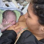 mãe e bebê