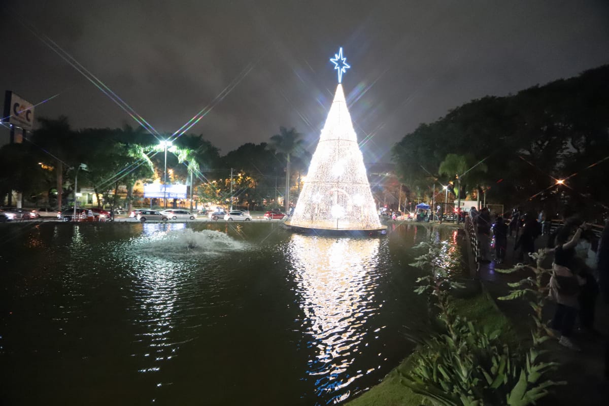 árvore de natal em santo andré