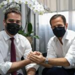 Eduardo Leite e Doria se encontram em São Paulo