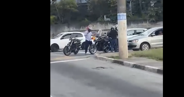 Vídeo mostra roubo de moto em rua onde um GCM foi morto em Diadema