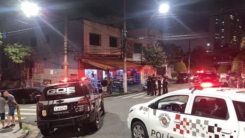 Duas pessoas ficam feridas em bar de São Bernardo durante roubo