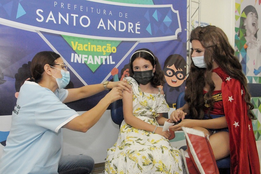 vacinação de criança