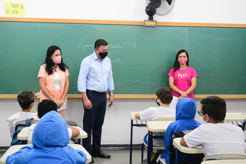 Em São Bernardo,  primeiro dia de aula registra adesão de 80% dos alunos