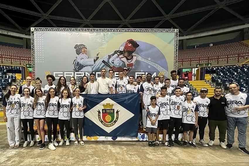 Taekwondo de São Caetano conquista 17 medalhas em Grand Slam