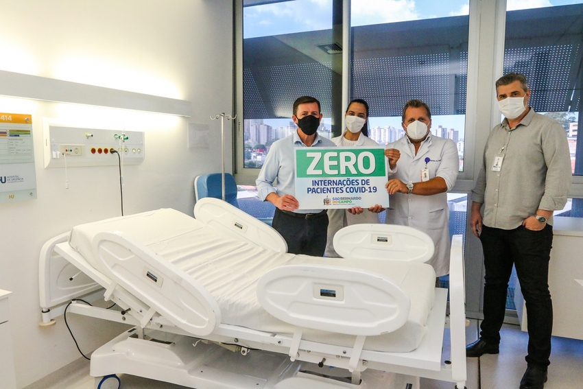 prefeito Orlando Morando visita Hospital de Urgência