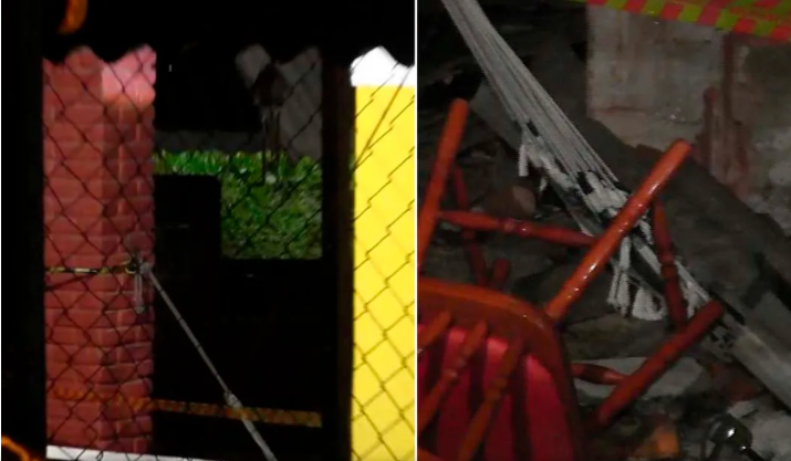 Criança de 10 anos morre em chácara após brincar na rede e telhado desabar