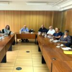reunião com prefeito clóvis volpi