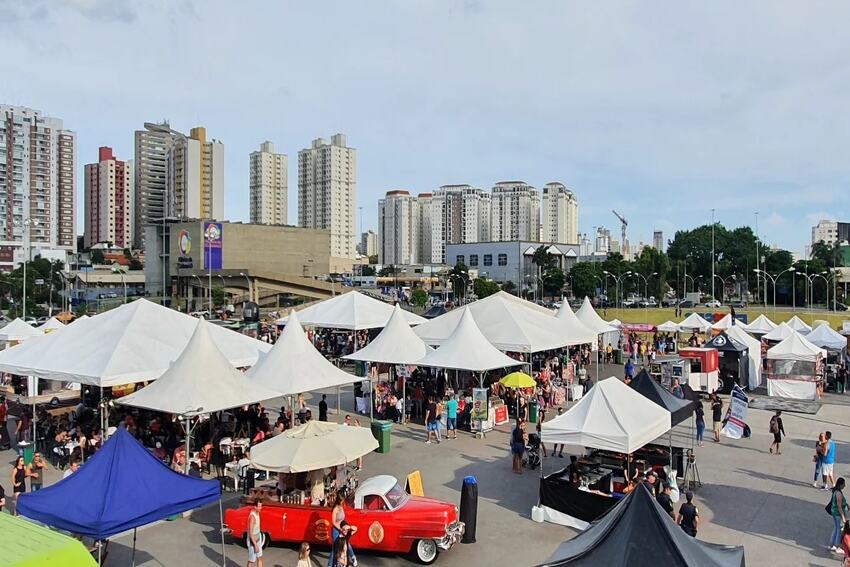 Festival de comida gigante registra 20 mil pessoas no Paço de S.Bernardo