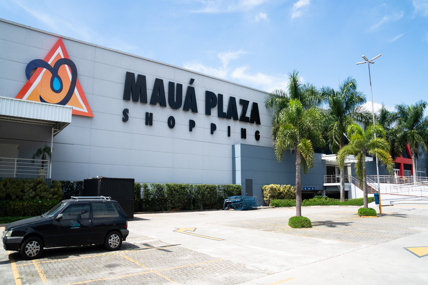 fachada do Mauá Plaza Shopping