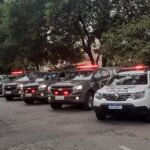 viaturas da Polícia Militar
