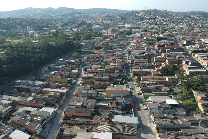 vista aérea de Ribeirão Pires