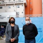 prefeito auricchio e secretária Regina Maura