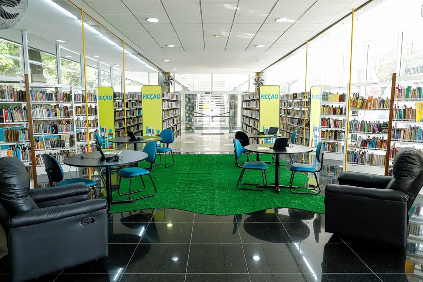 biblioteca de São Caetano