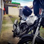 motocicleta apreendida