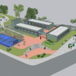 praça da cidadania de Diadema - projeção
