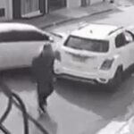 carros colididos em Santo André