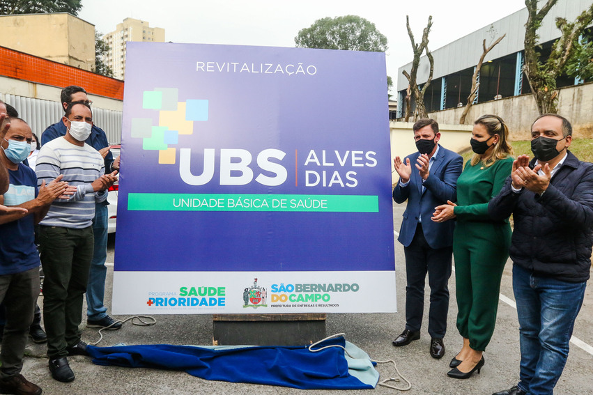 UBS Alves Dias de S.Bernardo será revitalizada e já tem ordem de serviço
