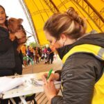 animais em evento de Santo André