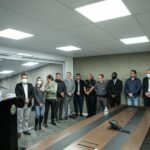prefeito Auricchio e Policiais