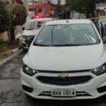 veículo Onix branco