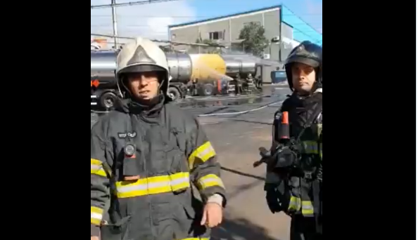 Incêndio em São Caetano deixa duas vítimas em estado grave