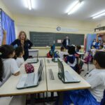 alunos em sala de aula