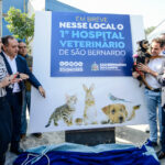 início das obras do hospital veterinário de São Bernardo
