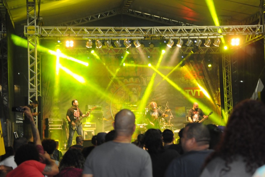 Festival Rock ABC atrai 3 mil pessoas na Praça da Moça em Diadema