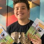 escritor Heitor e seu livros