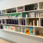 produtos pets em exposição