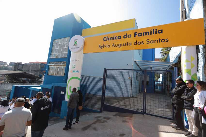 Prefeitura de Santo André entrega Clínica da Família no Cruzado