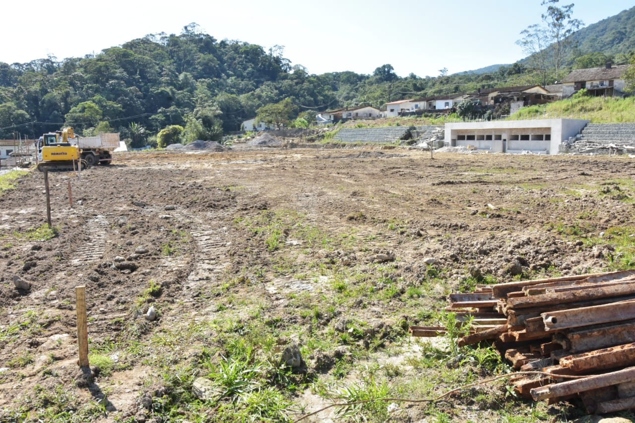 Primeiro campo de futebol do Brasil passa por revitalização em Paranapiacaba