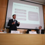 comitê da saúde durante lançamento de plano