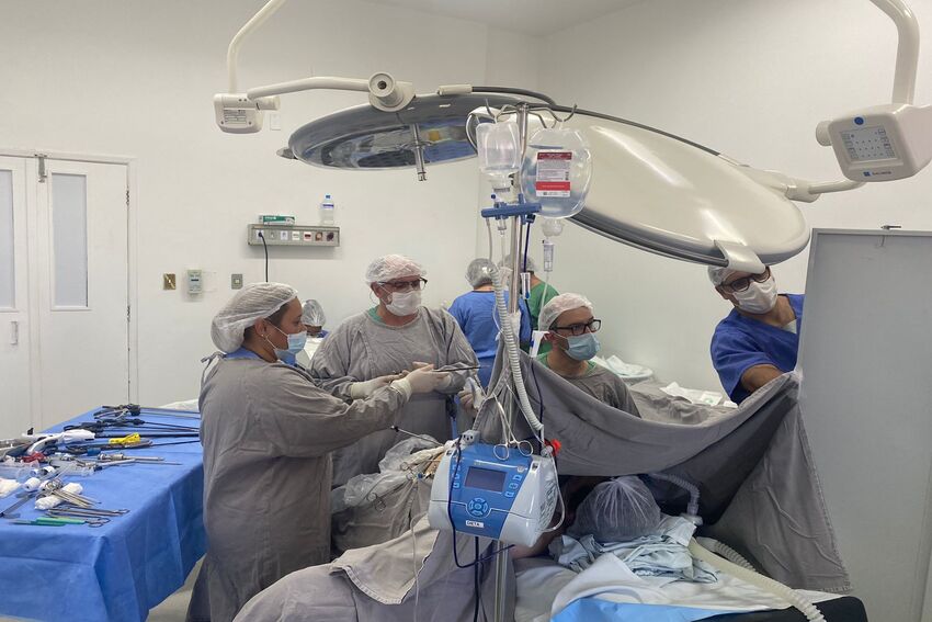 CHM de Santo André realiza primeira cirurgia bariátrica por vídeo