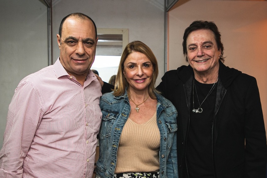 Auricchio, Denise e Fábio Júnior