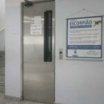 elevador quebrado em UBS