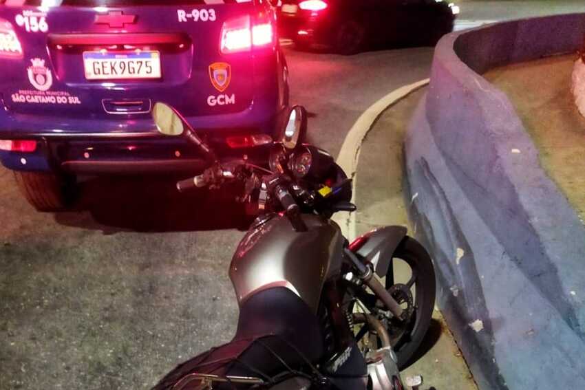 motocicleta Honda roubada