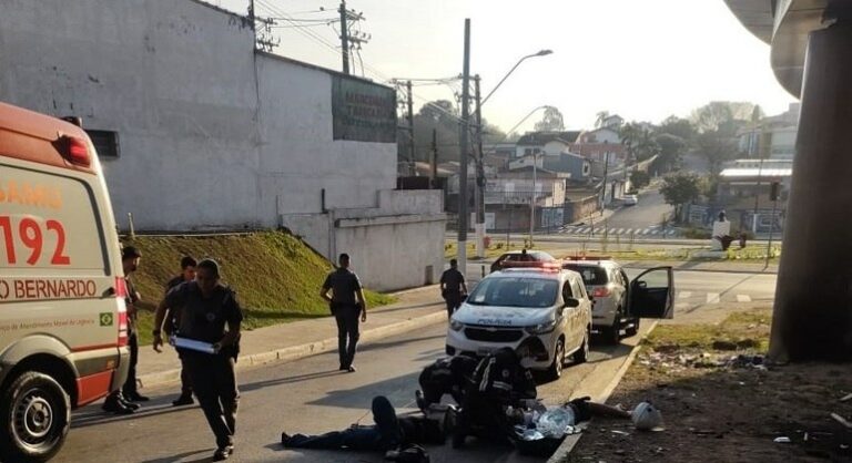 Morre Homem Que Caiu De Viaduto Em S O Bernardo Ap S Fuga Da Pm